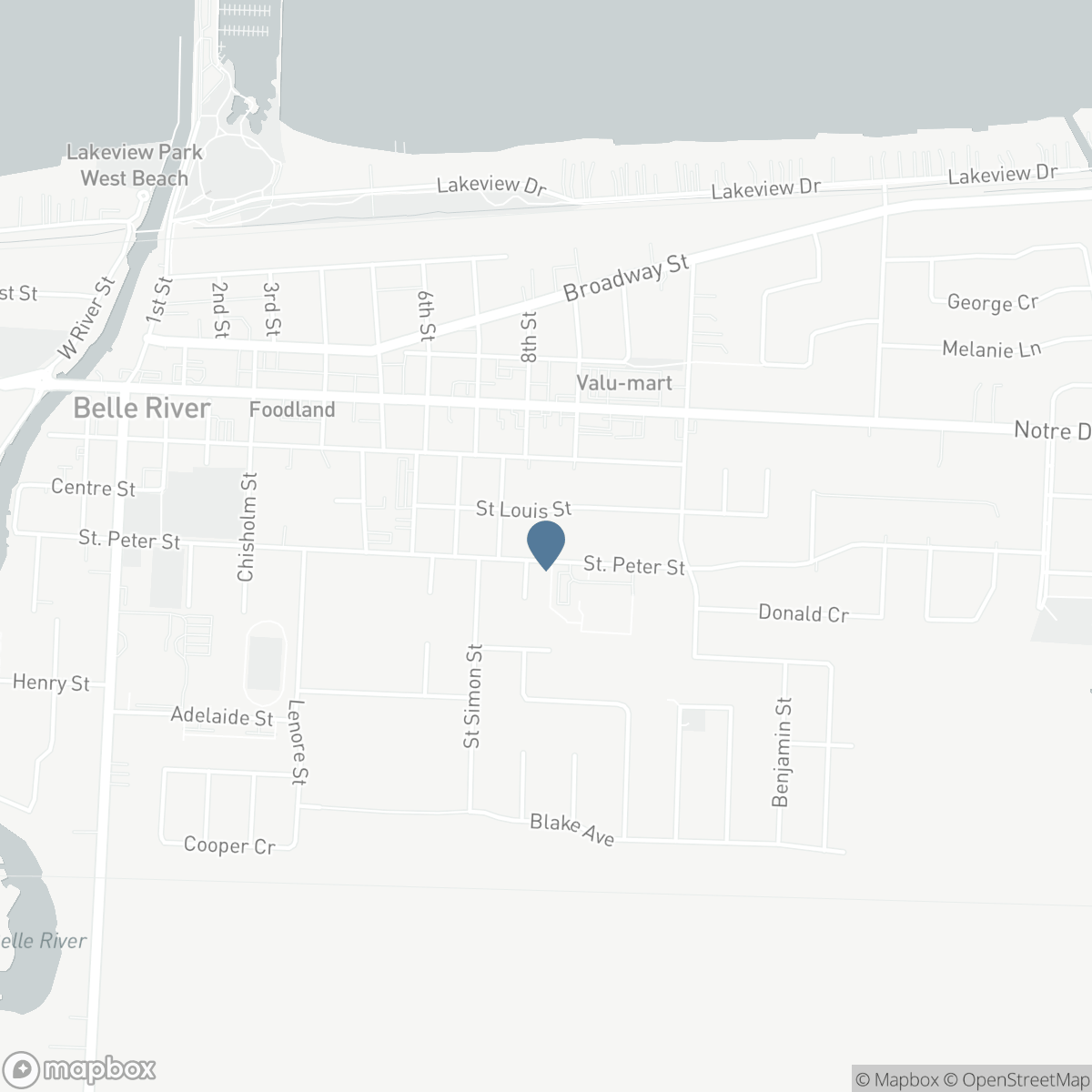 399 ST. PETER STREET, Belle River, Ontario N8L 0N3